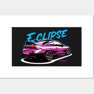 Eclipse gsx jdm dsm Posters and Art